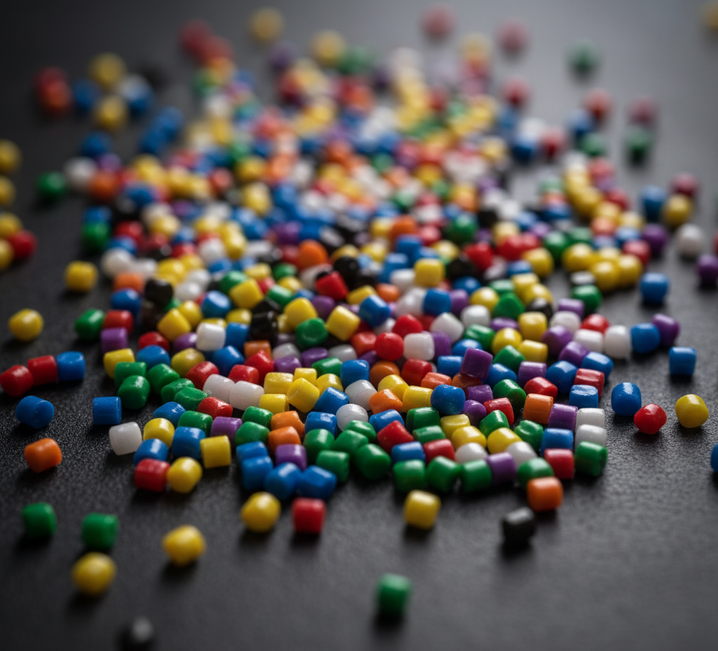 Masterbatch de color y aditivos en pellets para la industria plástica en Chile